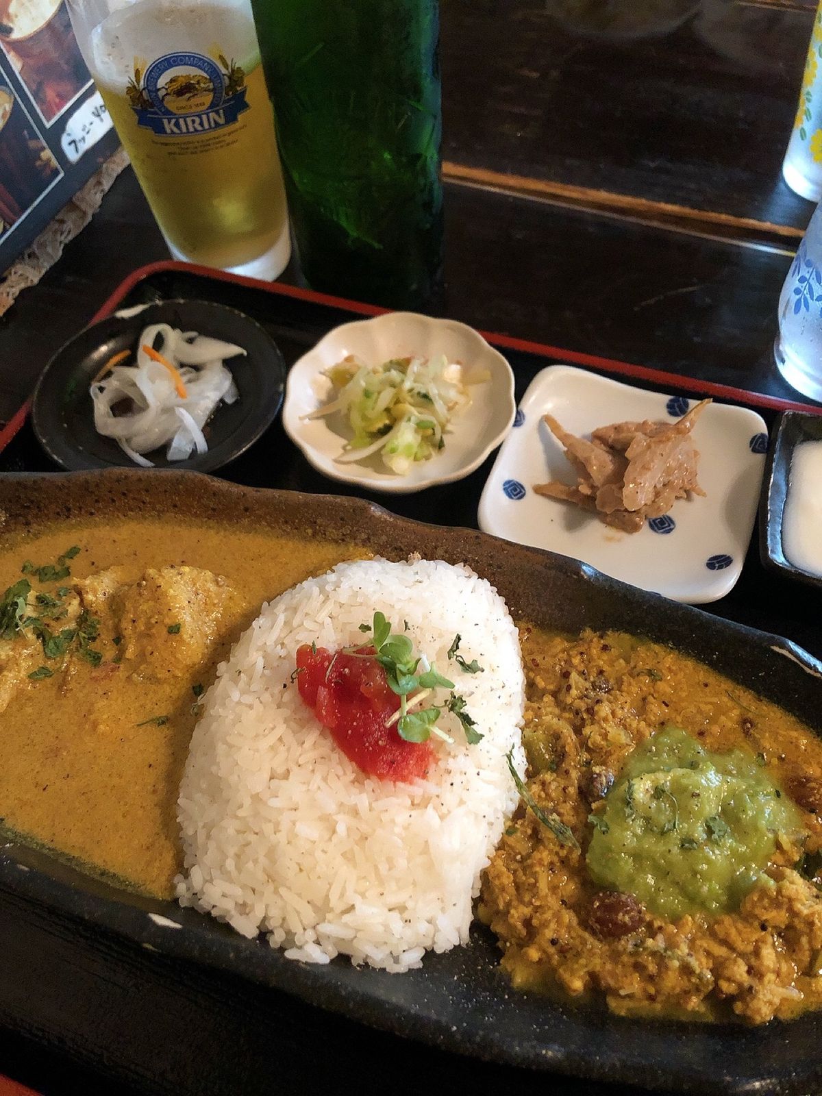 旧ヤム邸にてランチ。
カレー美味しい❤️
おばあちゃんちを思い出すお店でした！