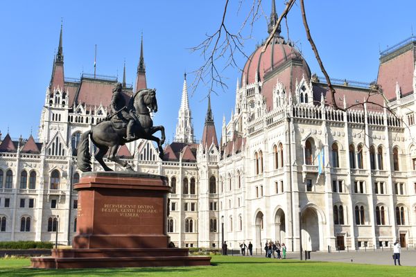 ハンガリー・ブダペスト「ハンガリー_ブダペスト旅行」の写真：国会議事堂