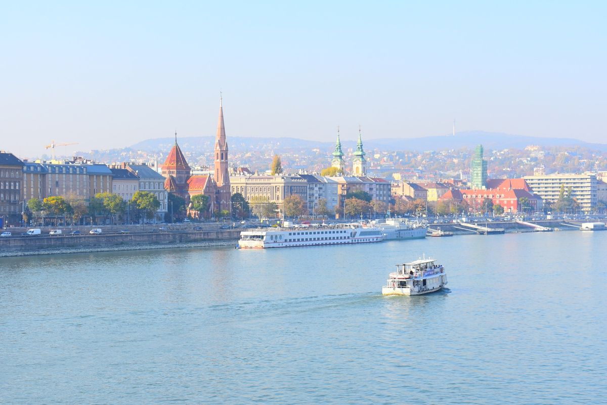 ブダペストの街並みを一望