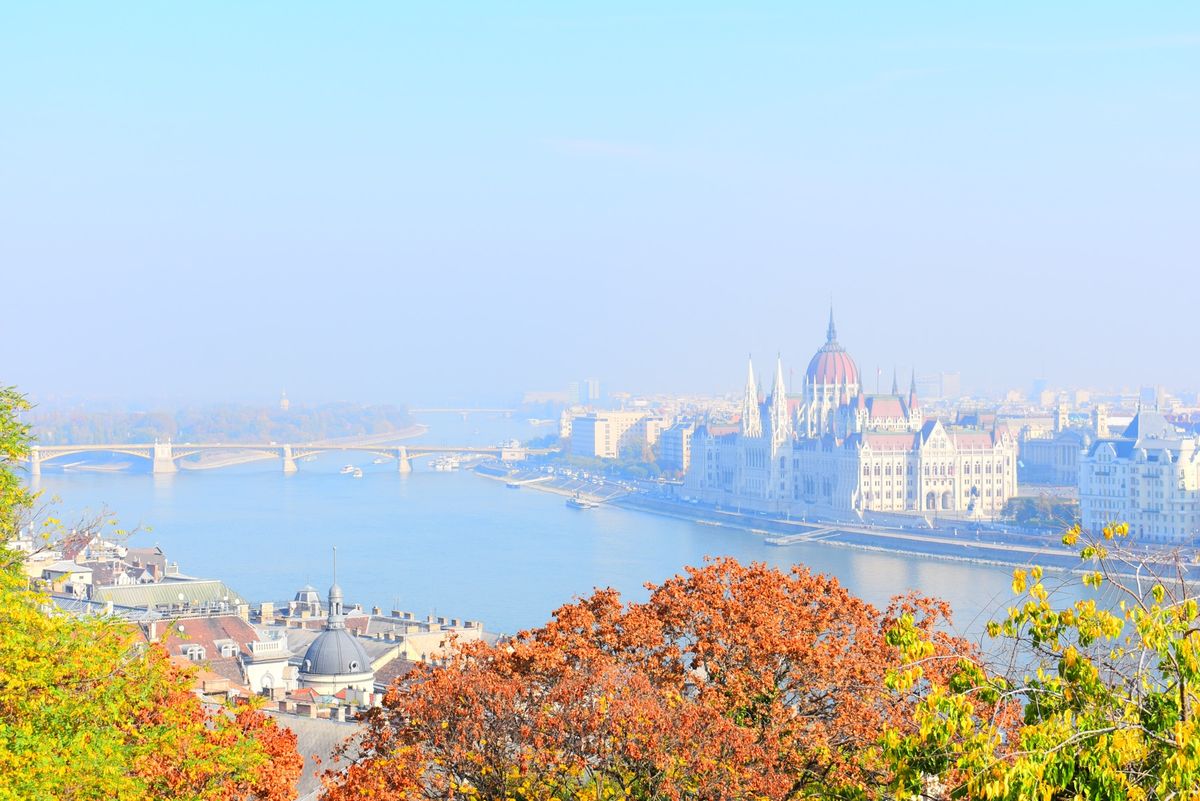 ブダペストの街並みを一望