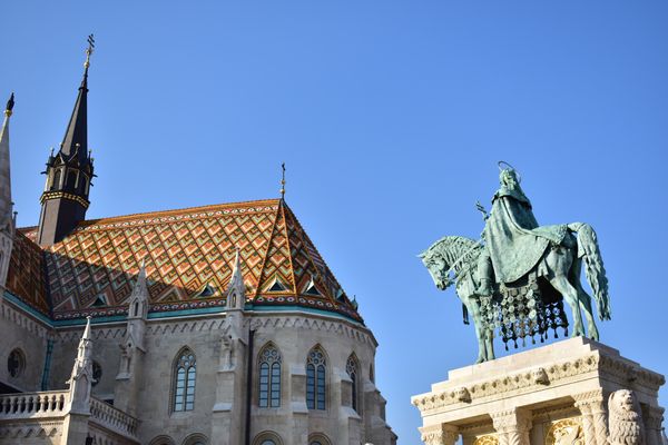 ハンガリー・ブダペスト「ハンガリー_ブダペスト旅行」の写真：マーチャース教会