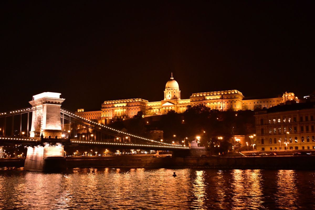 ドナウ川のナイトクルーズ