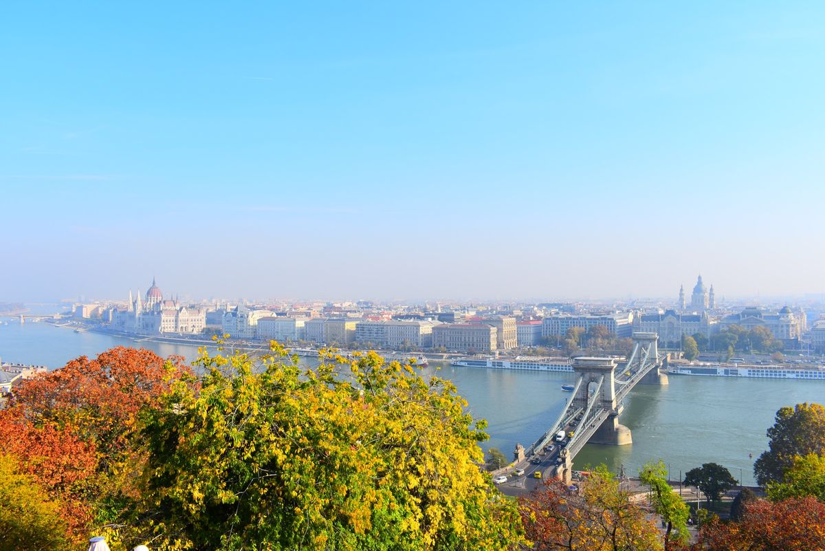 ブダペストの街並みを一望
