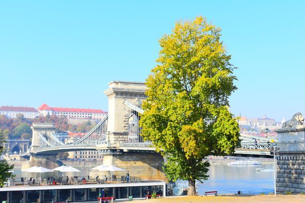 ハンガリー・ブダペスト「ハンガリー_ブダペスト旅行」の写真：セーチェーニ鎖橋