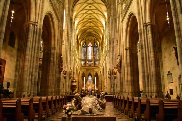 チェコ共和国・プラハ「チェコ旅行」の写真：聖ヴィート大聖堂