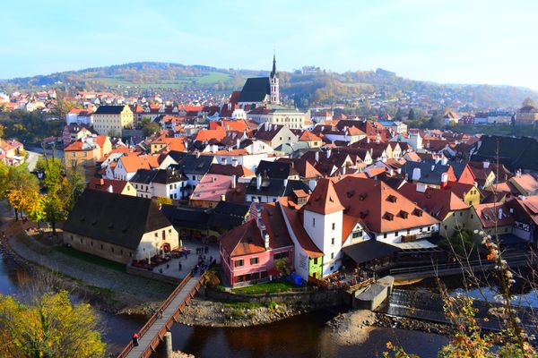チェコ共和国・プラハ「チェコ旅行」の写真：チェスキークルムロフ
