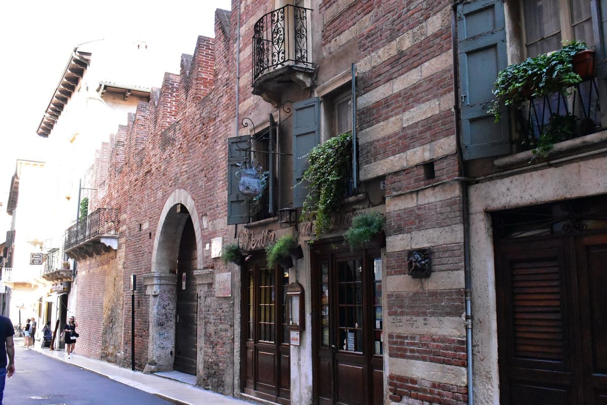 ヴェローナの街並み