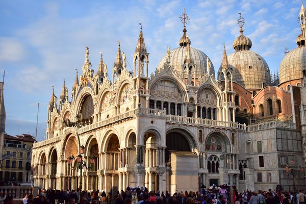 イタリア・ヴェネツィア「イタリア旅行」の写真：サンマルコ寺院