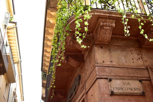 イタリア・ヴェネツィア「イタリア旅行」の写真：ヴェローナの街並み