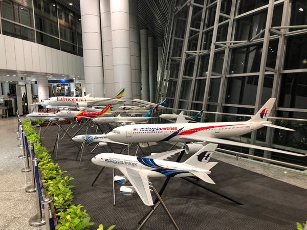 マレーシア・クアラルンプール「クアラルンプール経由シンガポール旅行」の写真：KLIA