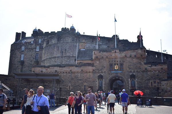 イギリス(英国)・エディンバラ「エディンバラ旅行」の写真：エディンバラ城