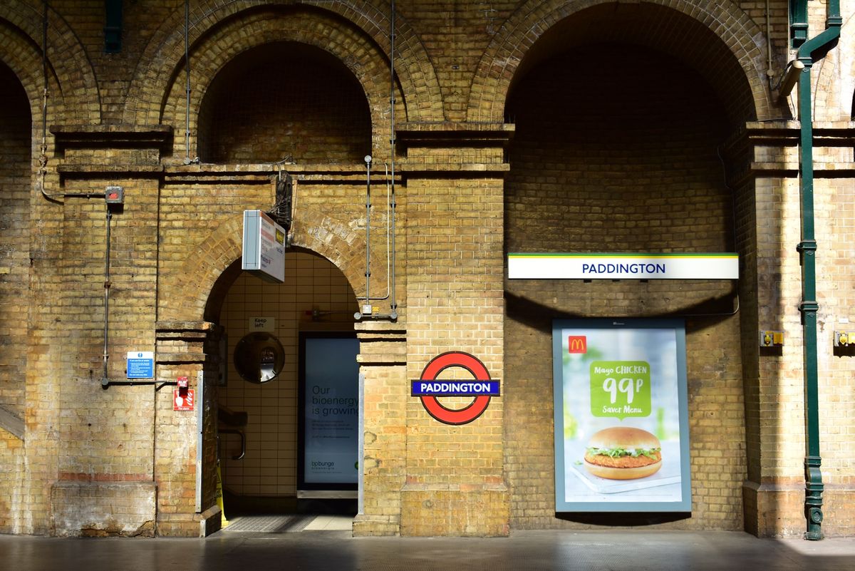 ロンドンの街並み