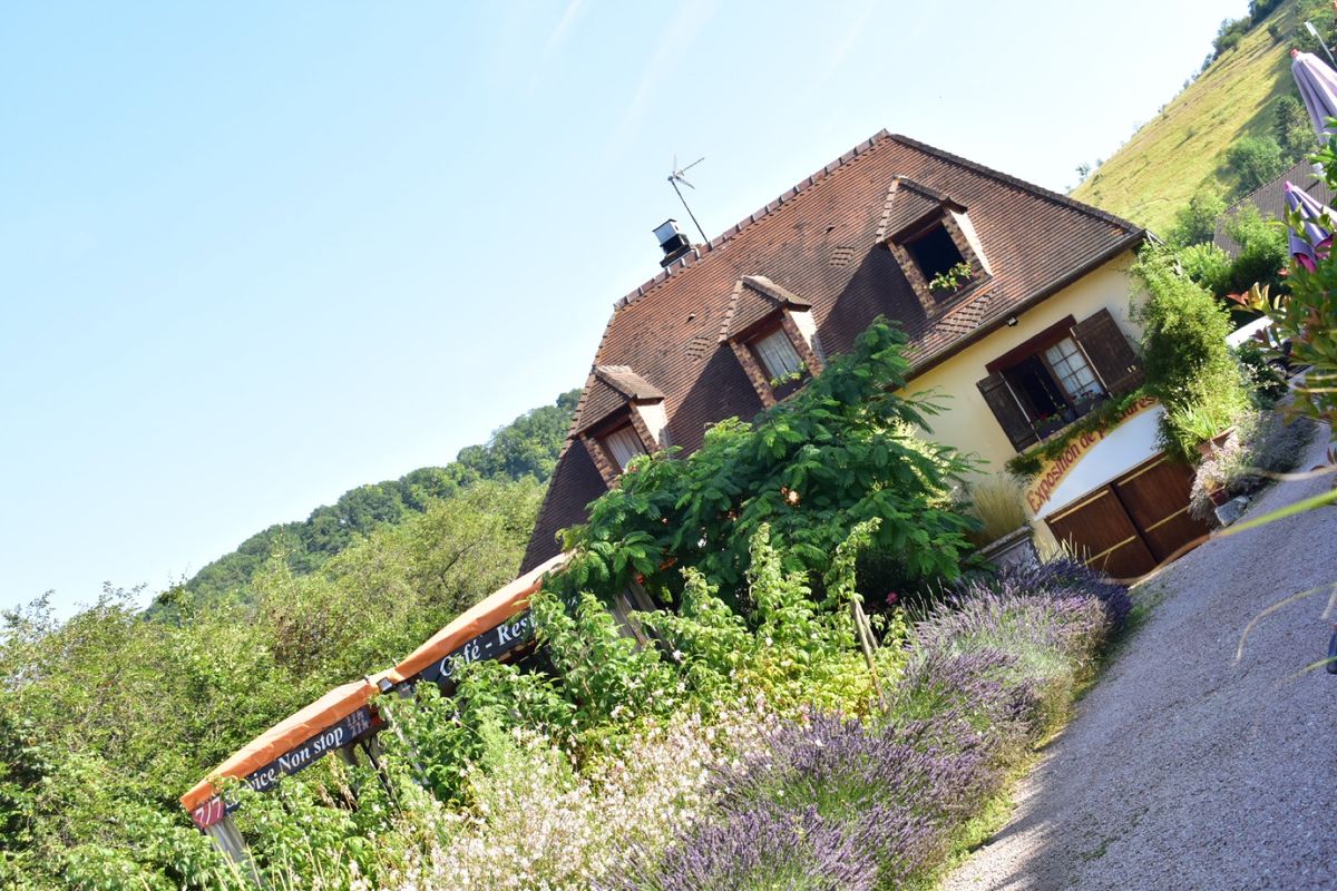 ジヴェルニーの街並み