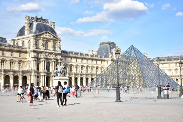 フランス・パリ「パリ旅行」の写真：ルーブル美術館