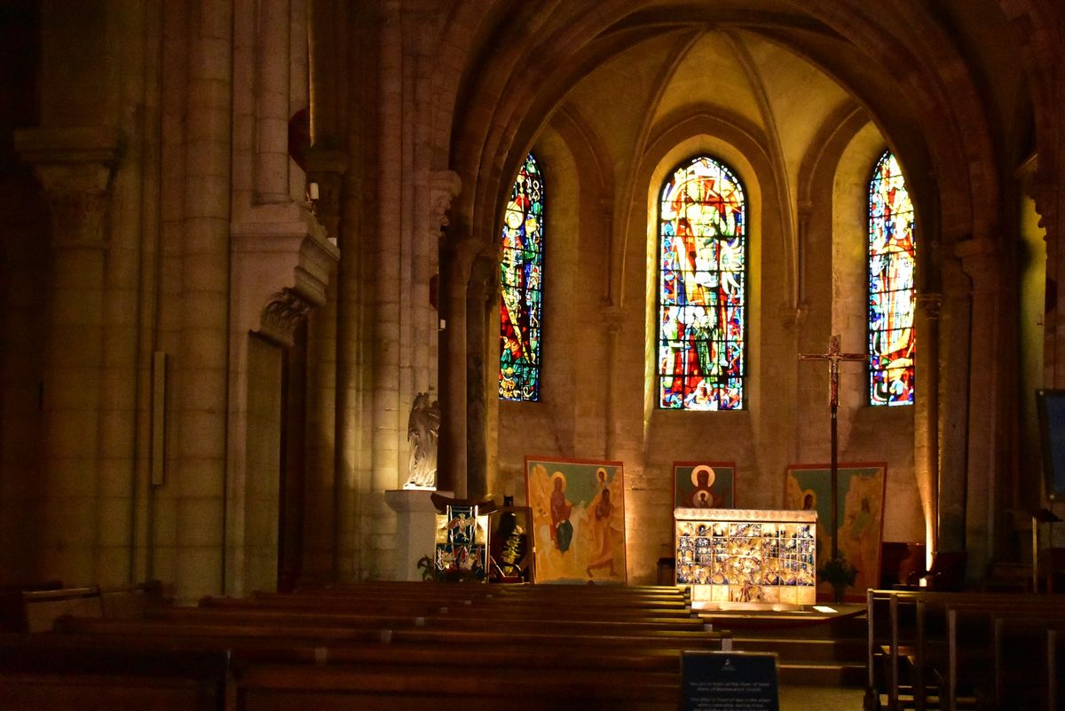 サクレクール寺院　モンマルトルの丘で