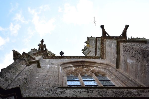 フランス・モンサンミッシェル「モンサンミッシェル旅行」の写真：モンサンミッシェル内部