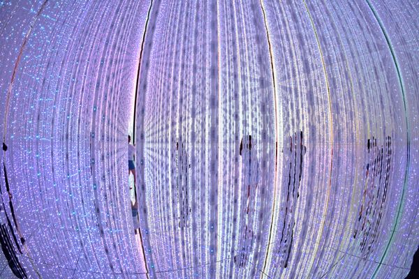 日本・東京都「チームラボ Planets」の写真：キラキラ