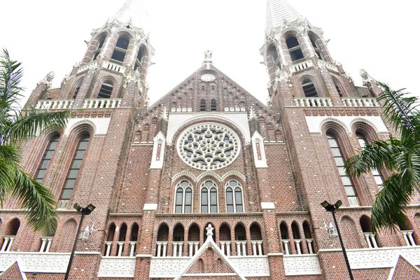 ミャンマー・ヤンゴン「ミャンマー旅行」の写真：セントメアリ大聖堂