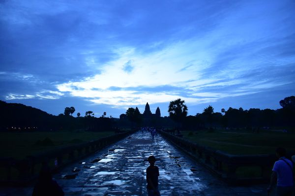 カンボジア・シェムリアップ「カンボジア旅行」の写真：アンコールワット