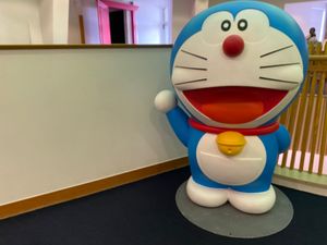 高岡市美術館！

ドラえもんのところだけ見てきた！
写真撮れるのはこのドラ...