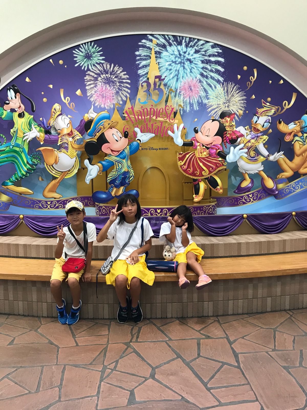 ディズニーシー→ディズニーランド→東京観光とにかく忙しく楽しい３日間でした🤣