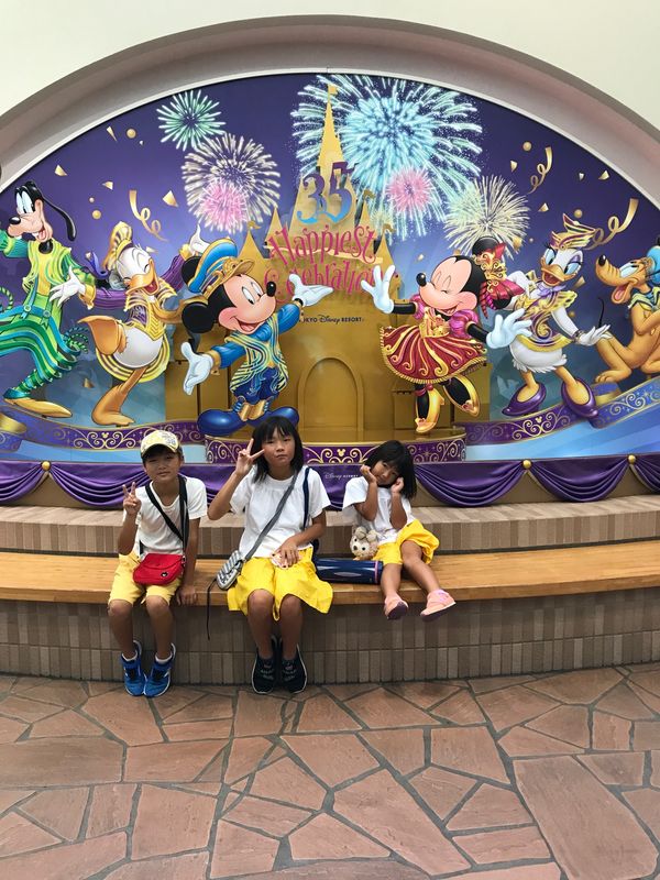 日本・千葉県「ディズニー夏休み旅行」の写真：ディズニーシー→ディズニーランド→東京観...