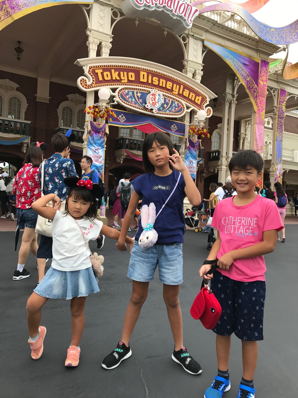 ディズニーシー→ディズニーランド→東京観光とにかく忙しく楽しい３日間でした🤣