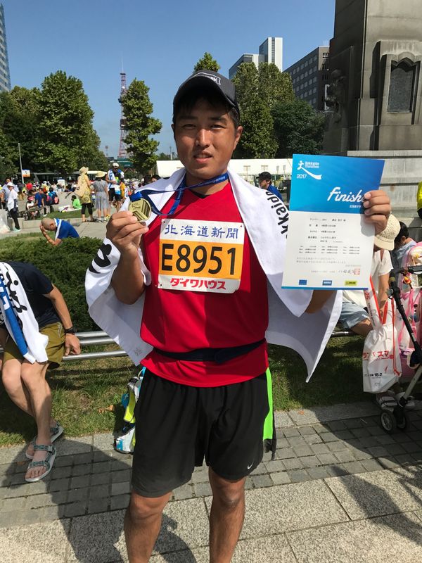 日本・北海道「北海道マラソン2017」の写真