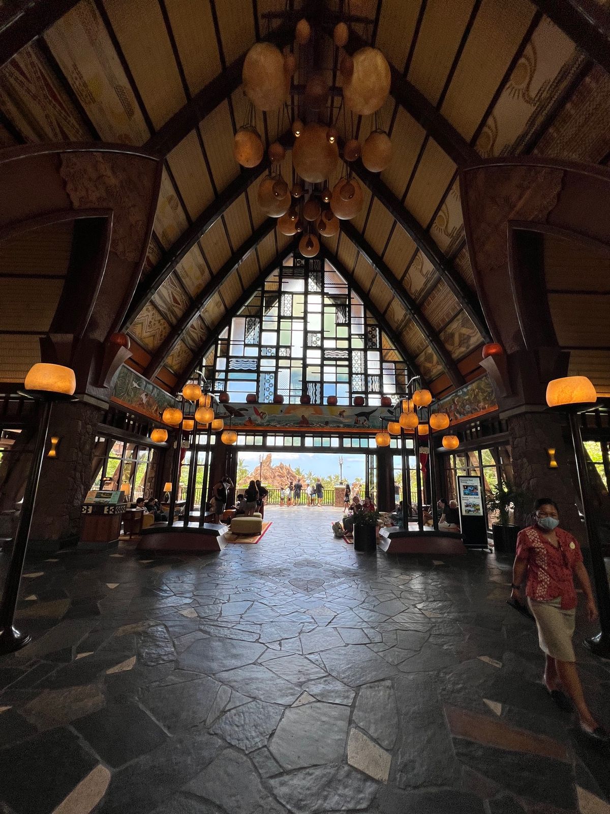 アウラニディズニー到着

空港から80ドル
なんか高くなったような、、？