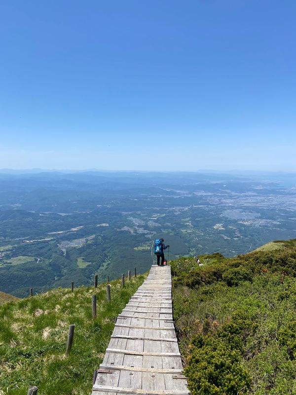 日本・鳥取県「大山登山」の写真