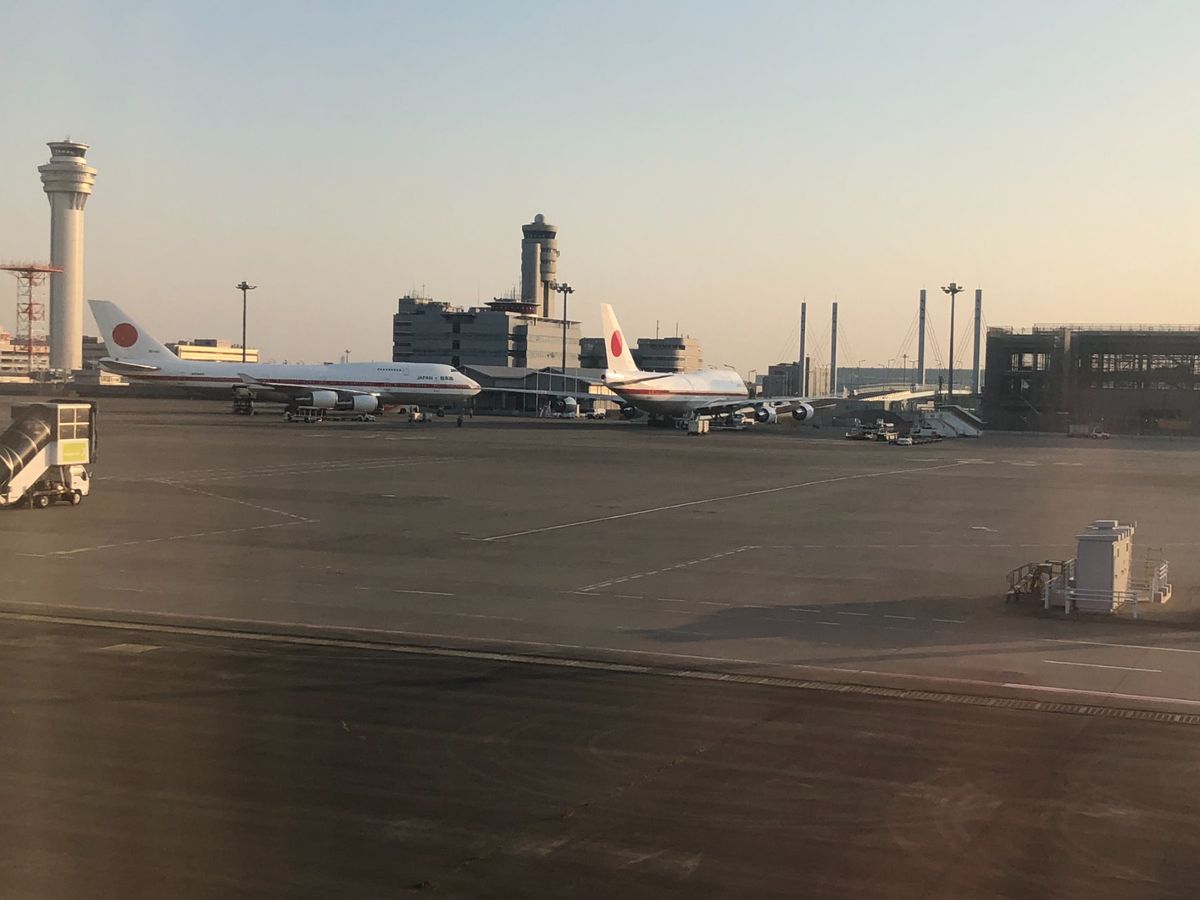 第一目的地の沖縄へ。
NH1097　HND-OKA
HA714A　Boei...