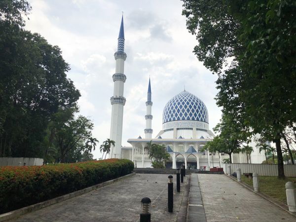 マレーシア・ランカウイ「2018GW那覇、台北経由マレーシア、ランカウイ」の写真：ブルーモスク