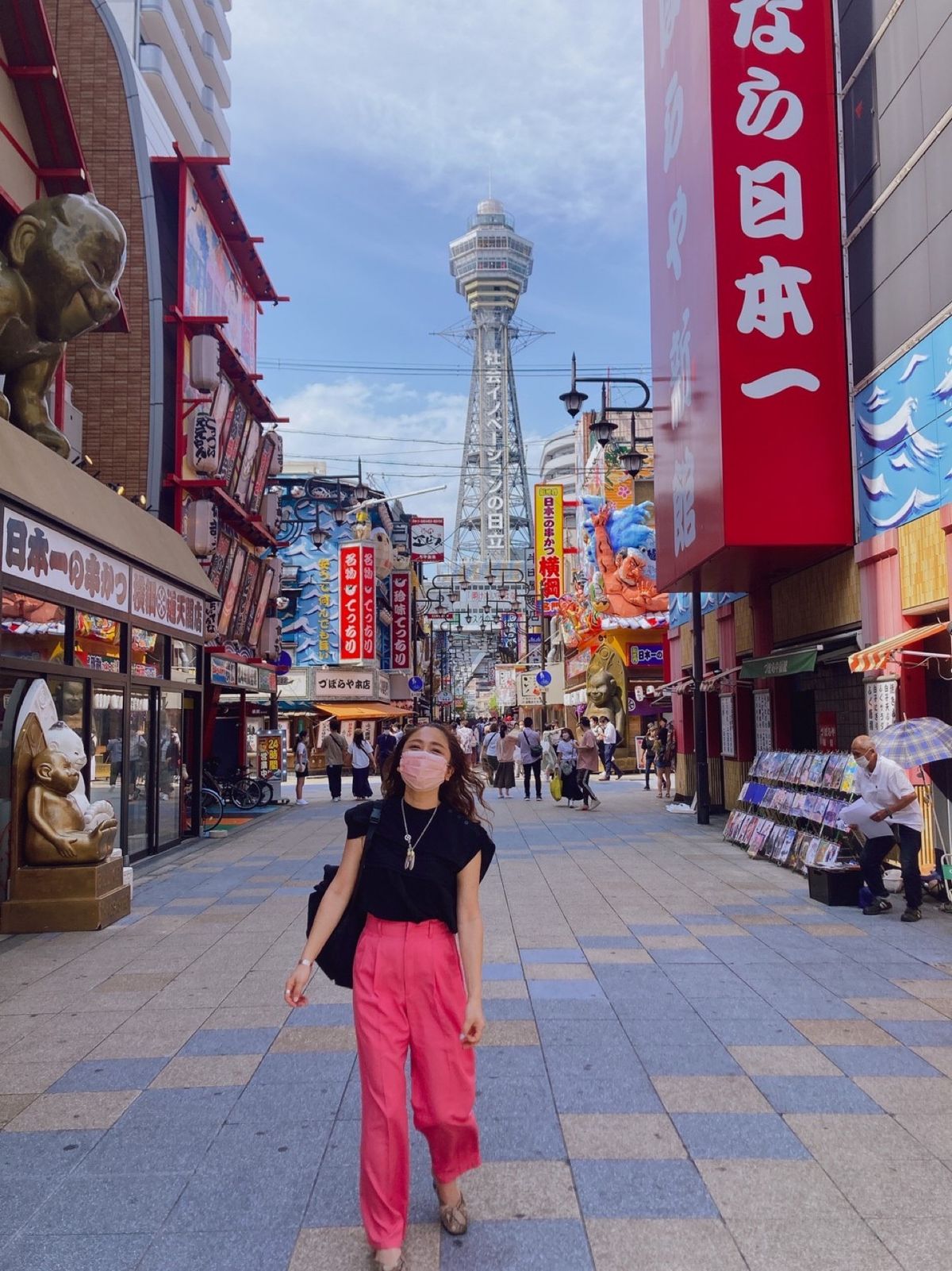 通天閣！！
わなかのたこ焼き
グリコ看板！