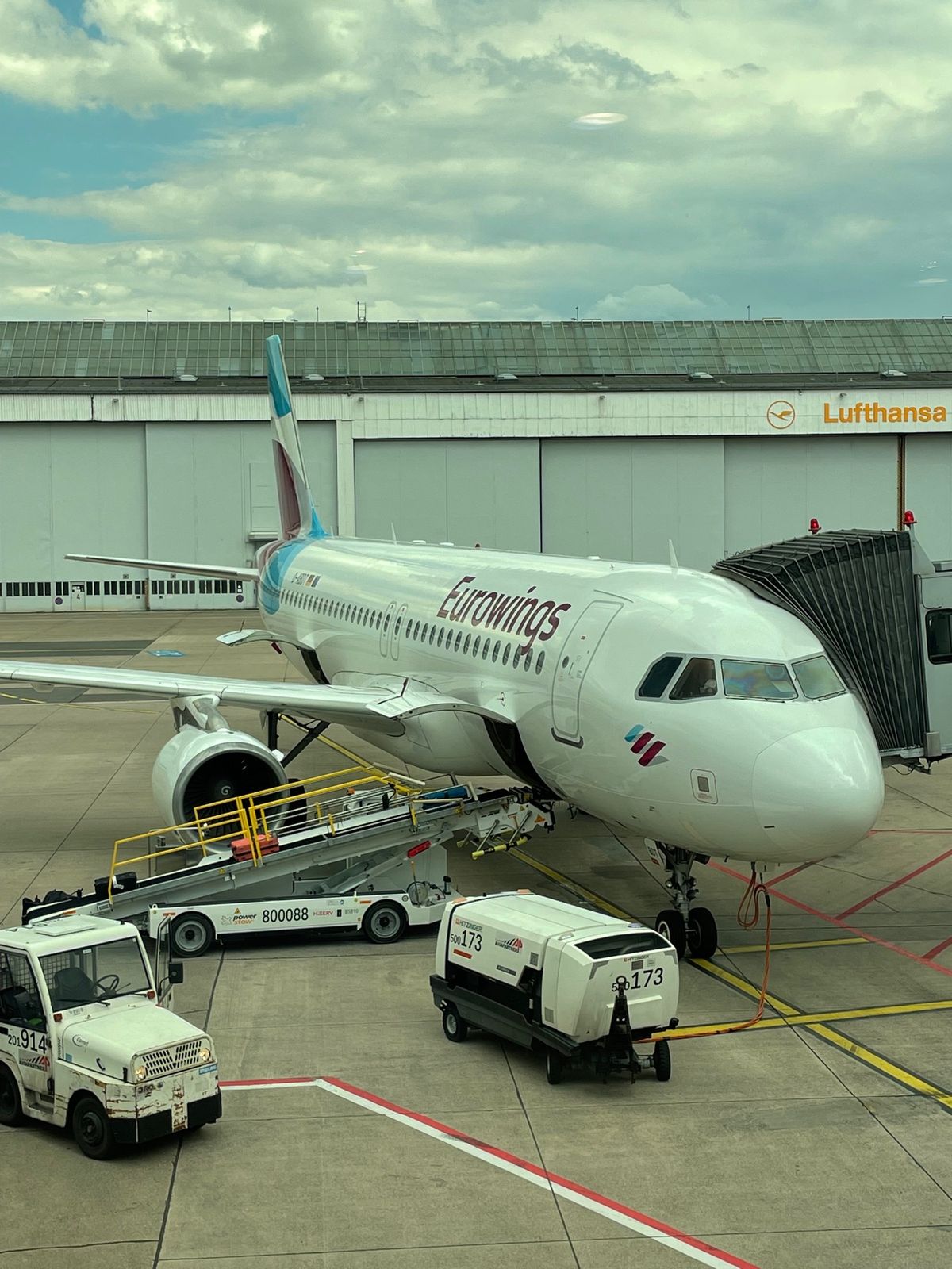 EW9467 LHR-DUS
EW9654 DUS-SKG