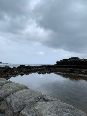 ラッキーピエロのカツ丼美味しい。
水無海浜温泉は野湯♨️