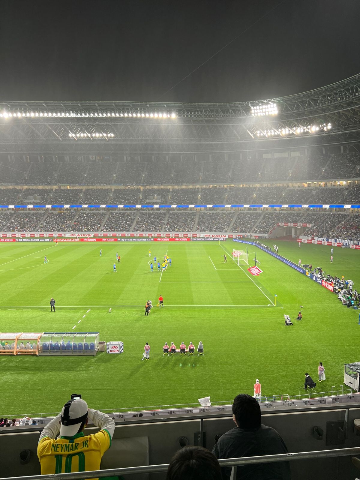 攻め込まれてたけどめっちゃ楽しかった〜
日本代表対ブラジルなんて滅多に見れ...