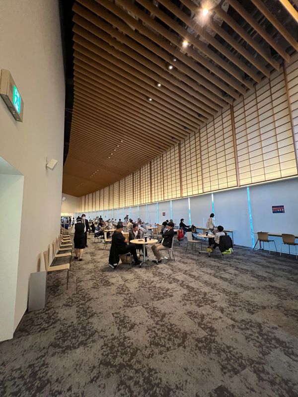 日本・東京都「日本代表VSブラジル　ラウンジ付きシートで」の写真：イベントは結局やってなかったので国立競技...