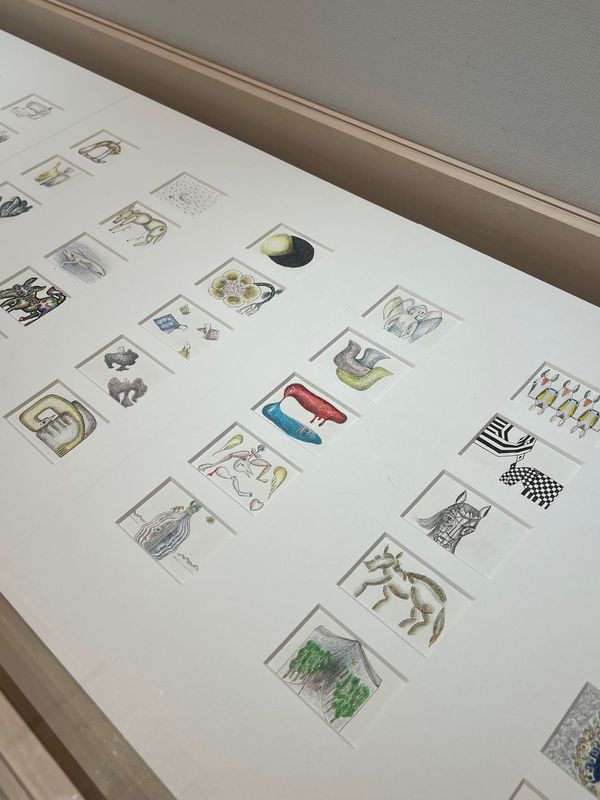 日本・福岡県「ミナ・ペルホネン展」の写真：「森へいきましょう」の挿絵
好きすぎる