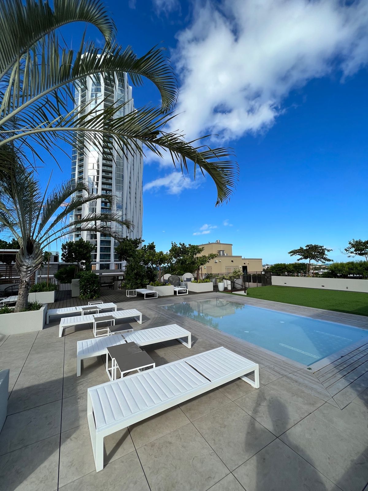 プールです。まだ新しいので綺麗でした