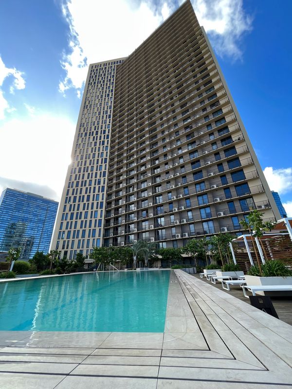 アメリカ(米国)「4年ぶりハワイ」の写真：プールです。まだ新しいので綺麗でした