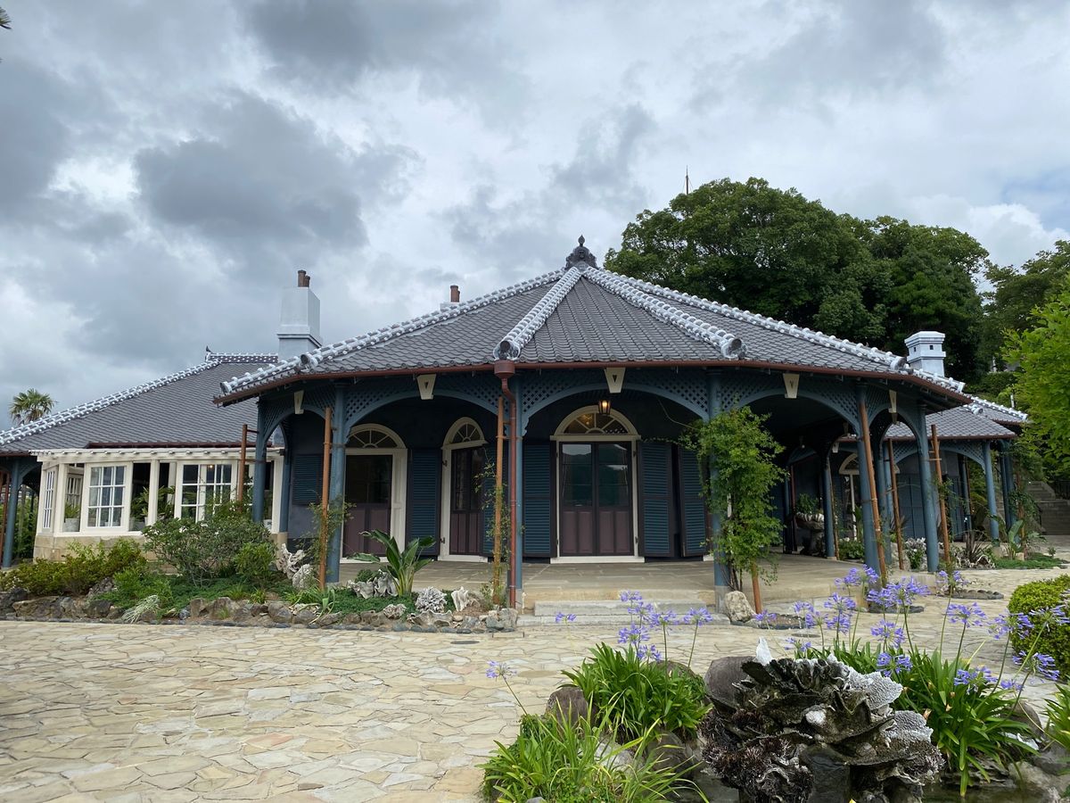 軍艦島に上陸出来なかった分、時間が出来たのでグラバー園へと。