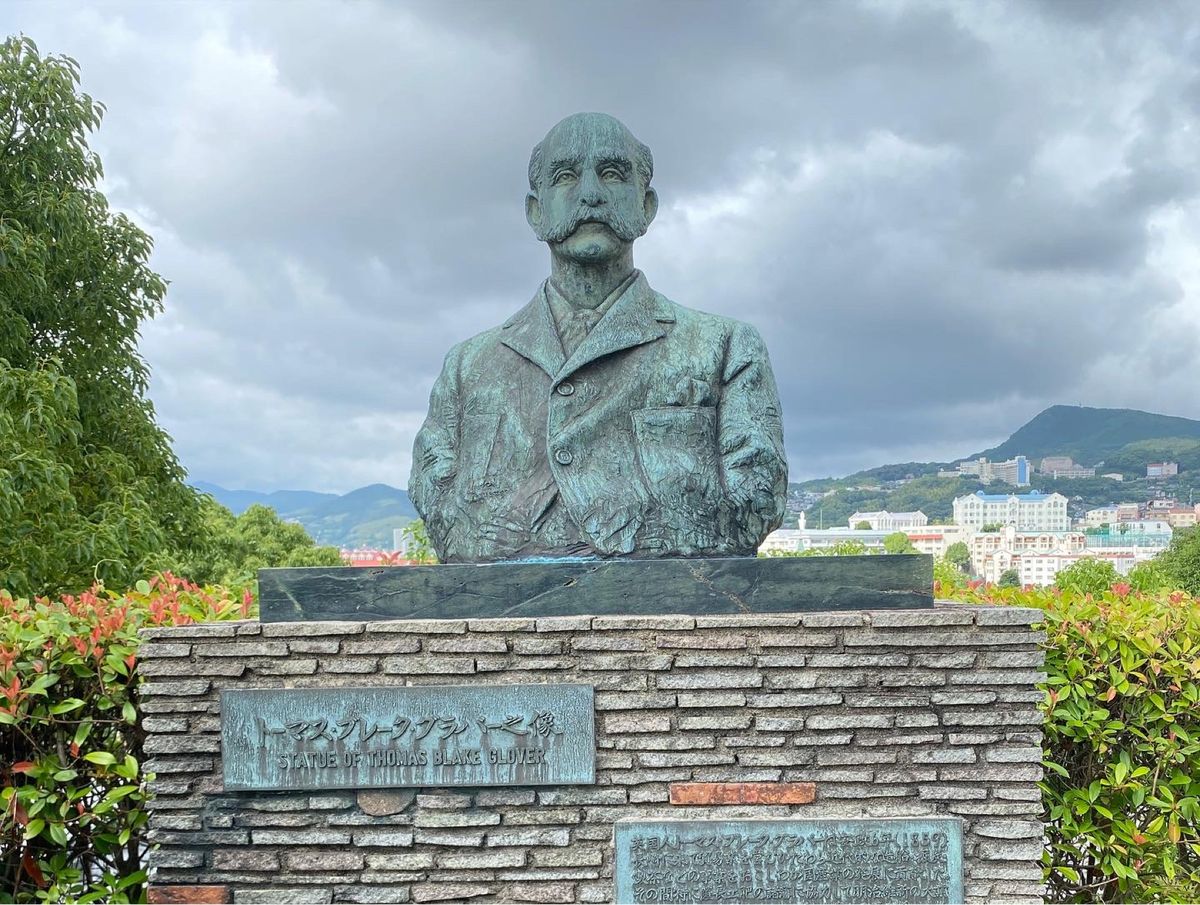 軍艦島に上陸出来なかった分、時間が出来たのでグラバー園へと。