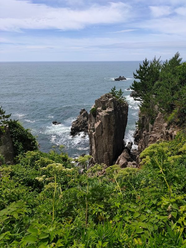 日本・福井県「福井出張」の写真：後で知ったけどこのエリアは自殺の名所らし...