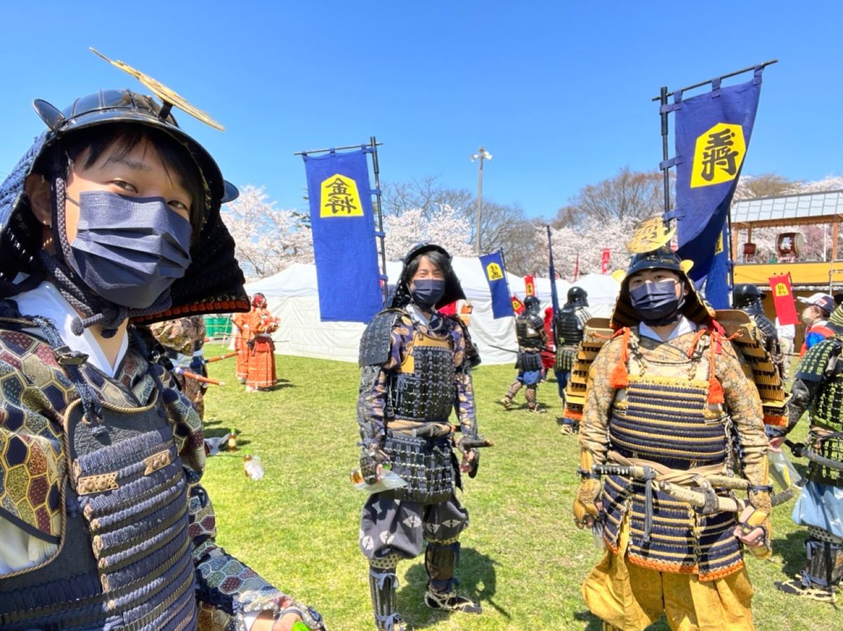 天童桜まつりの人間将棋に駒として参加。
天気は快晴、桜は満開で景色最高。
...