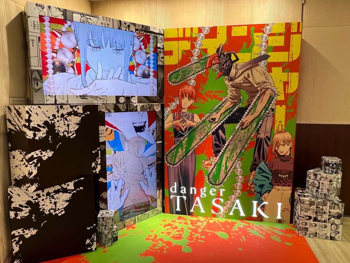 銀座のTASAKI本店でdanger×チェンソーマンコラボのポップアップや...