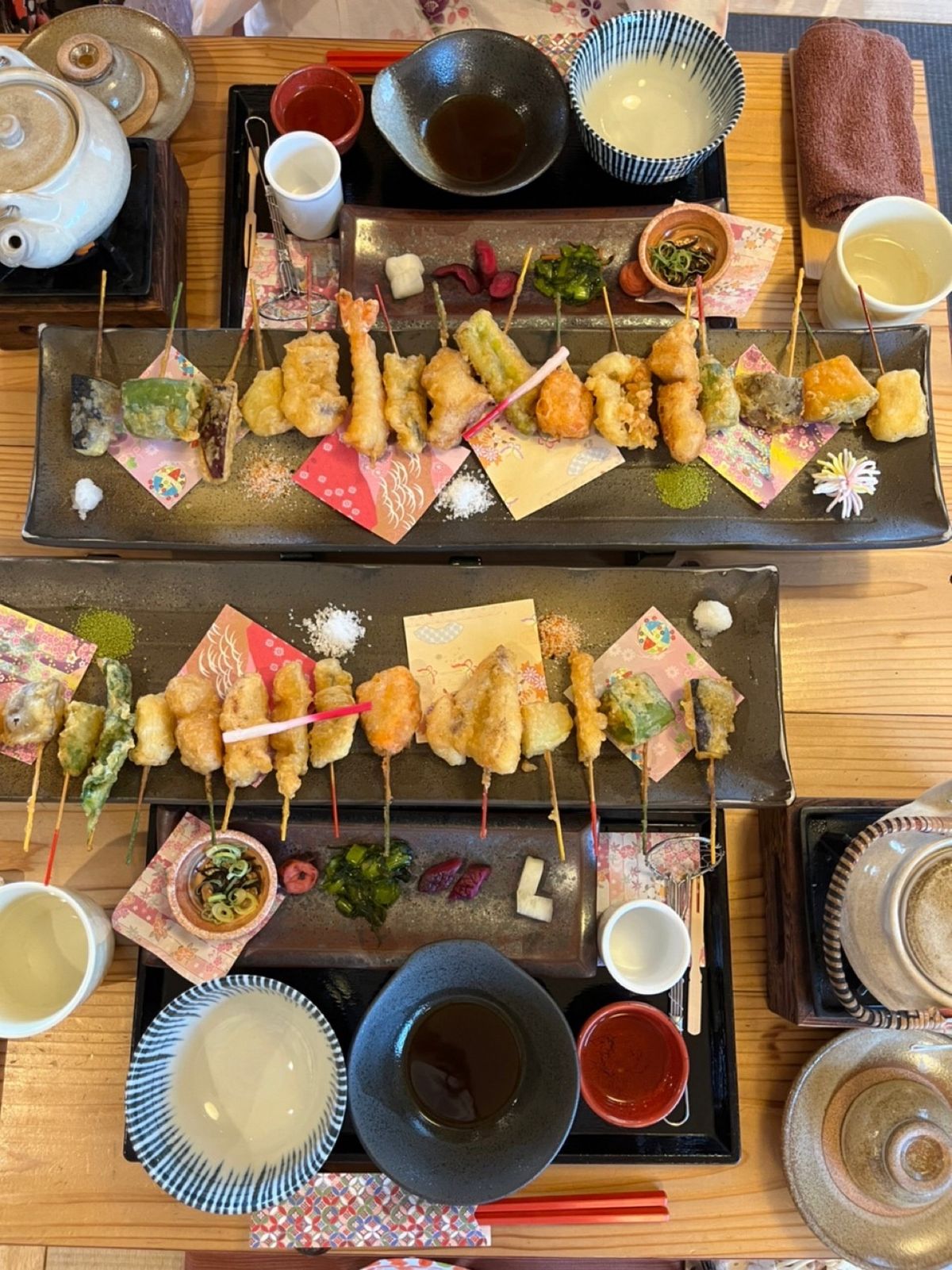 湯葉の天ぷら初挑戦でしたがすごく美味しかったです♡!!