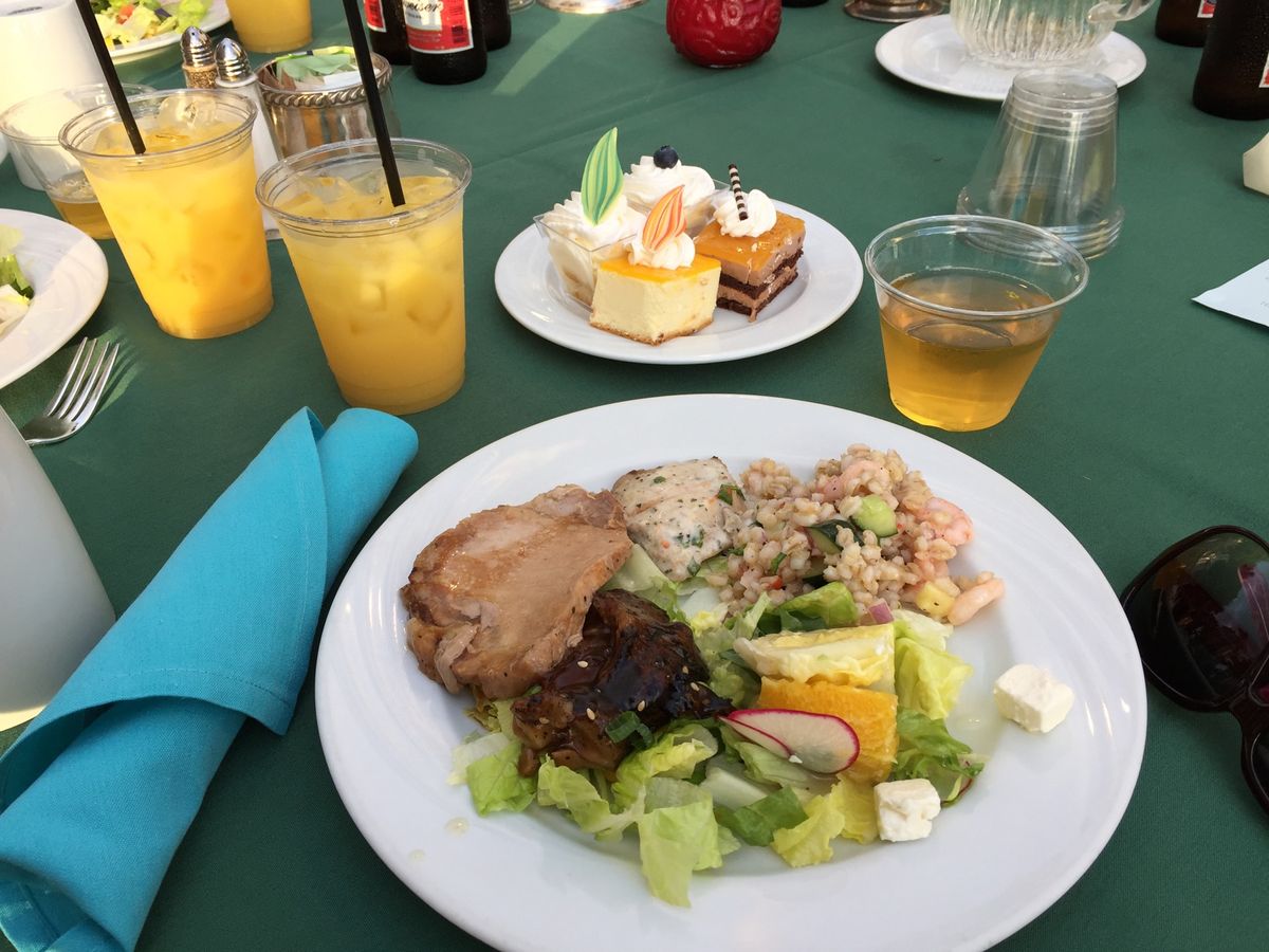 サマーパーティーからの花火🎆