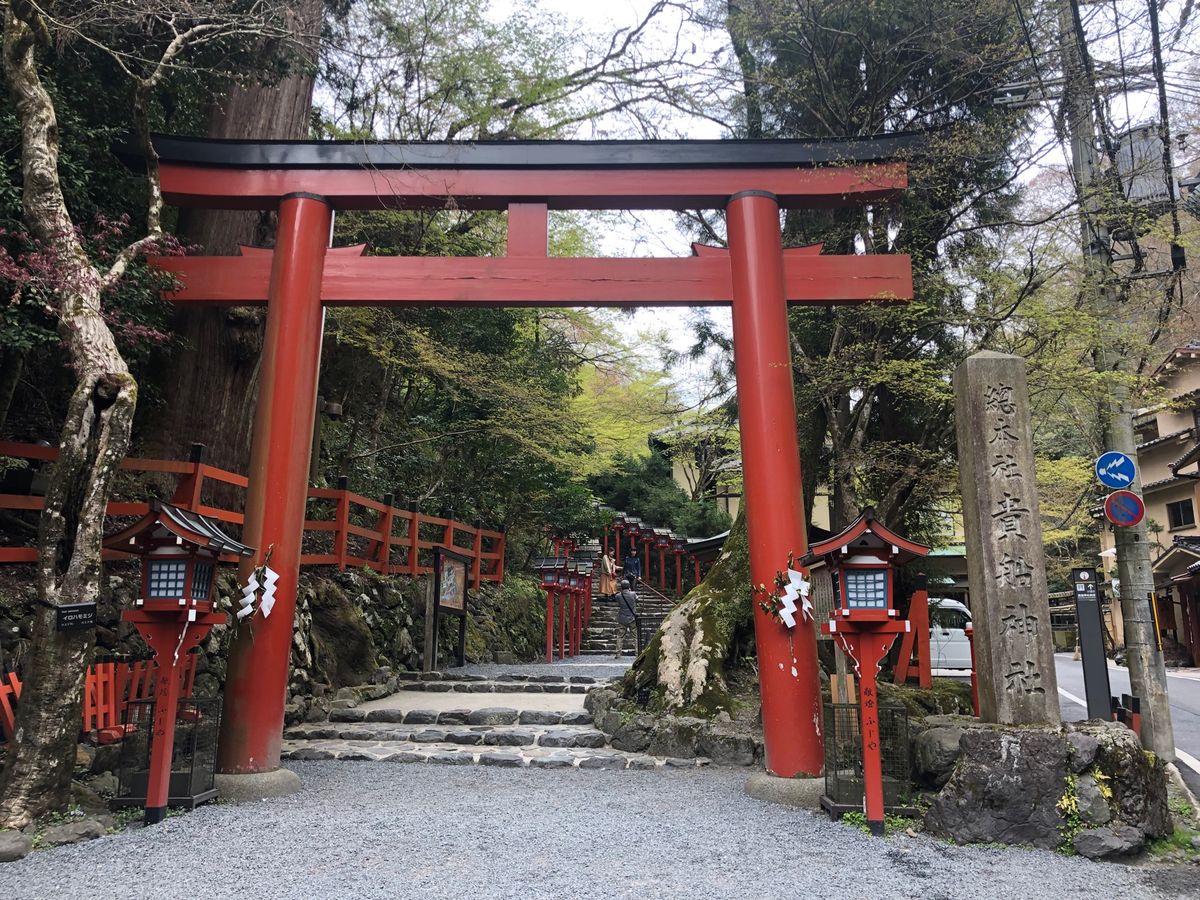 京都タワーに貴船神社⛩