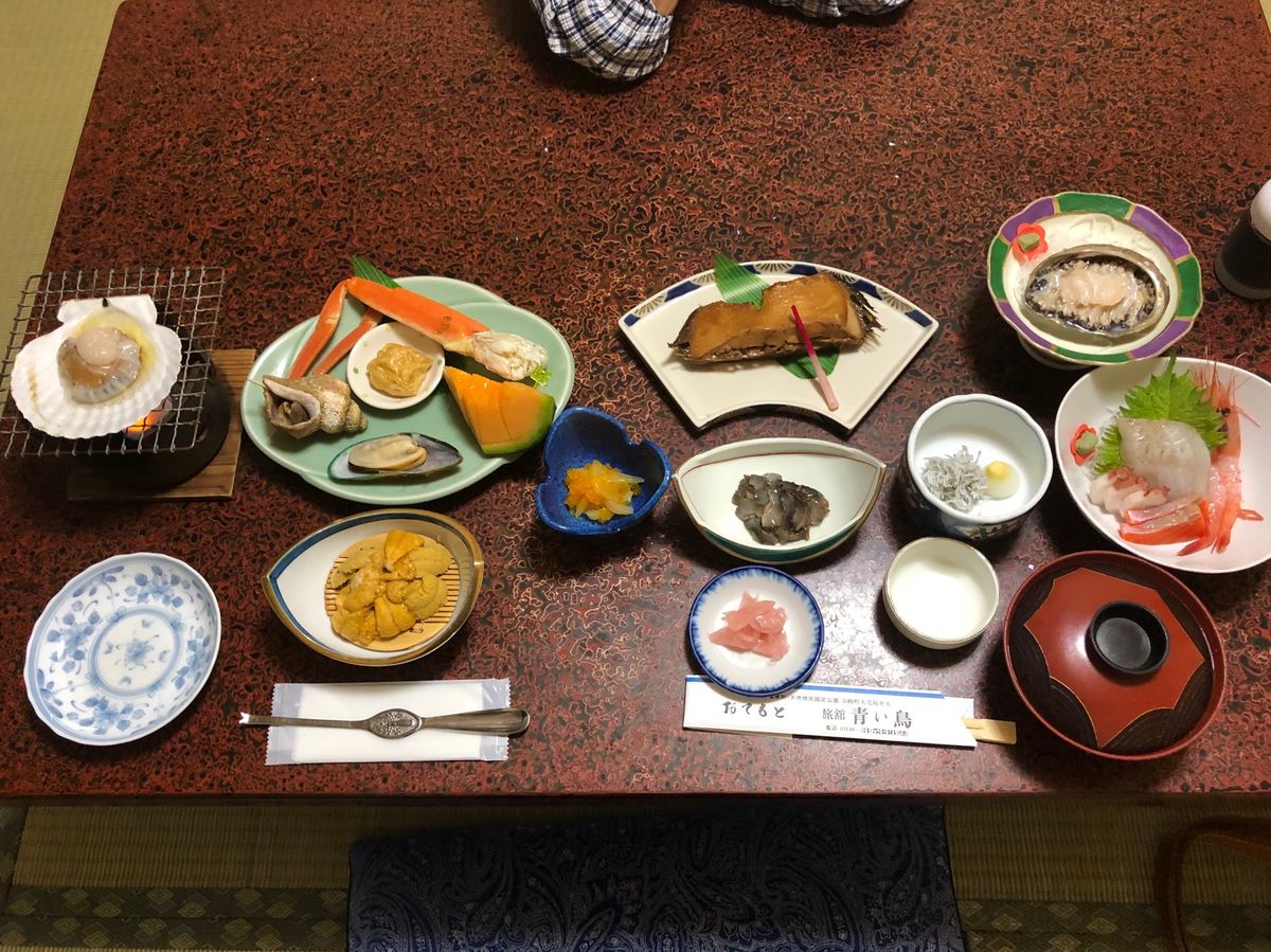 天売島の海の幸は鮮度も味も最高‼️‼️
ここのウニは日本一🎉😆😆