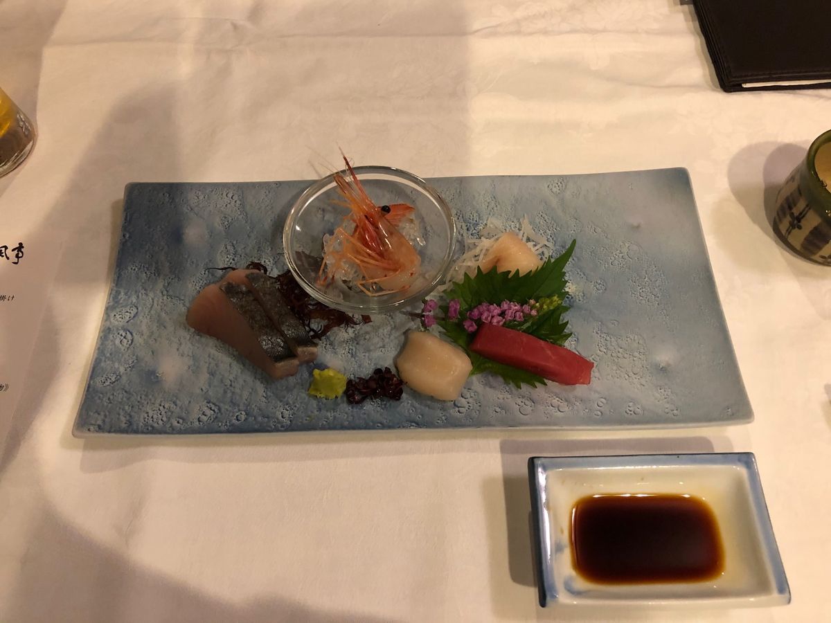 最高のお食事、美味しい海の幸に感謝😆✨